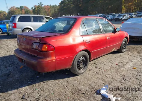 2002 Toyota Corolla Le из США, поврежденный, VIN 1NXBR12E82Z653549